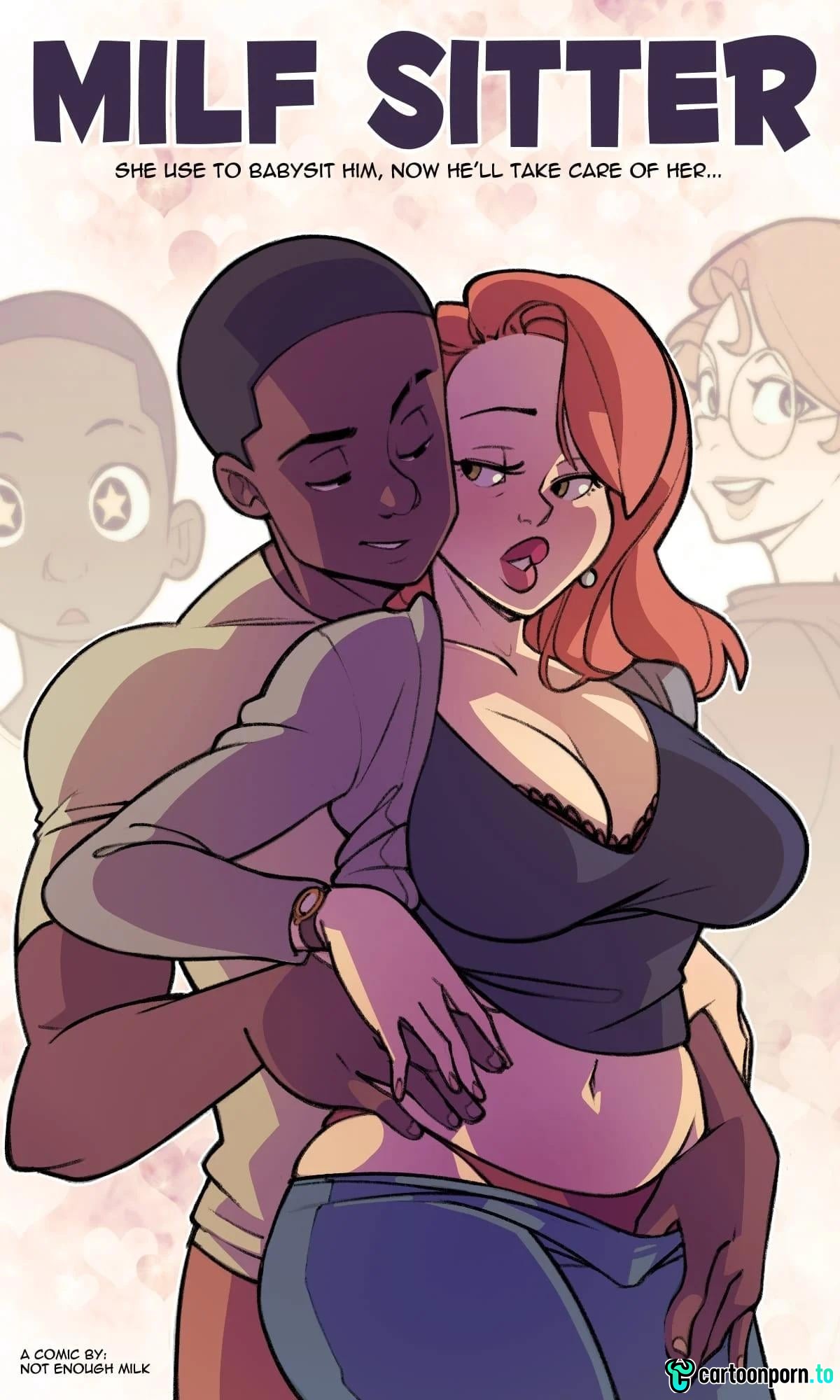 MILF Sitter  Free Cartoon Porn Comic