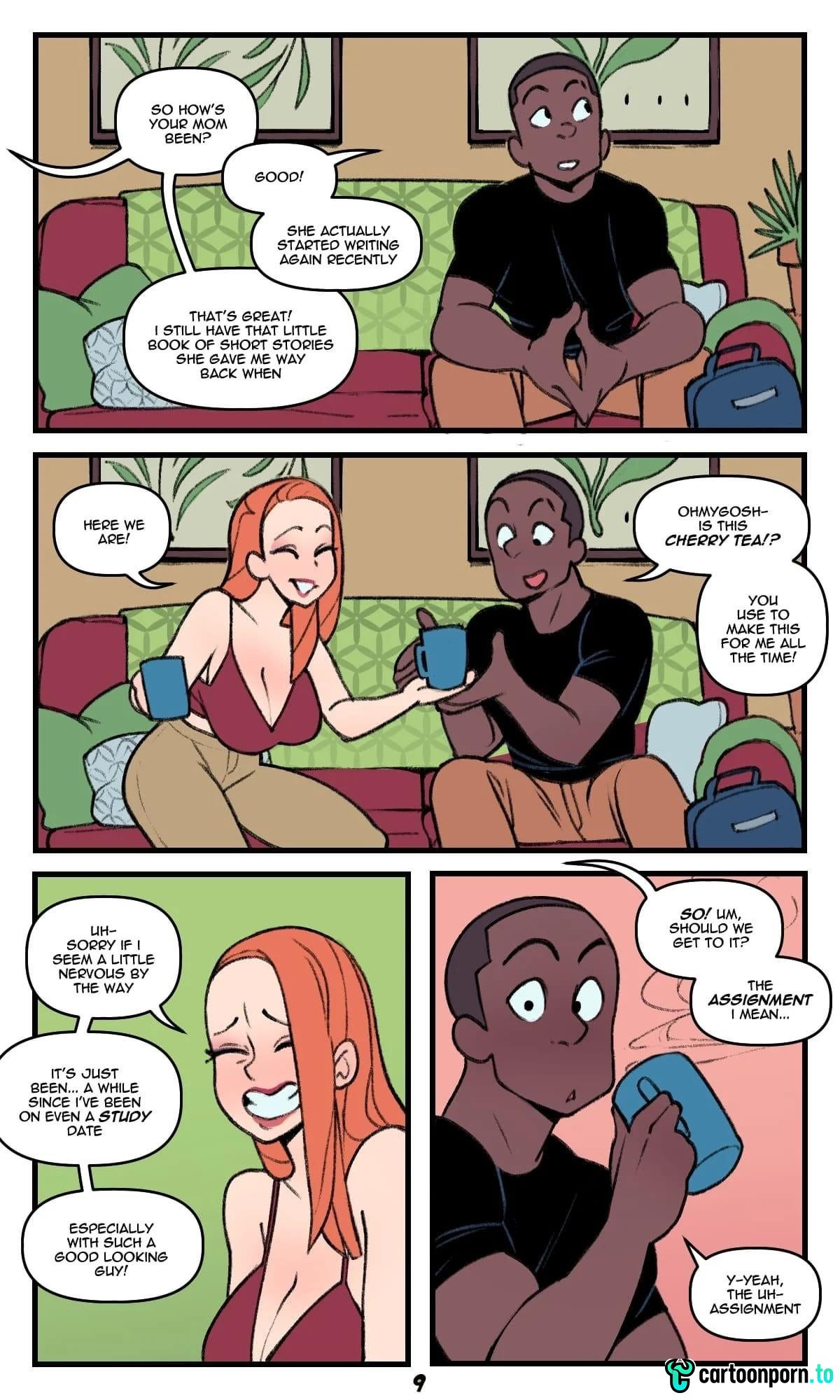 MILF Sitter Free Cartoon Porn Comic10