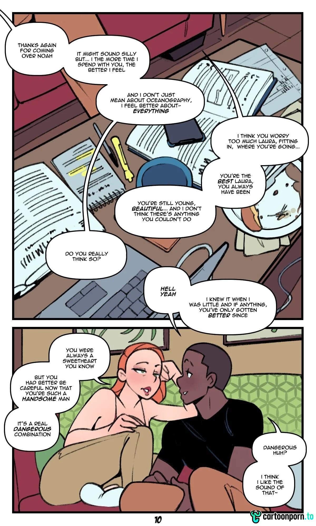 MILF Sitter Free Cartoon Porn Comic11