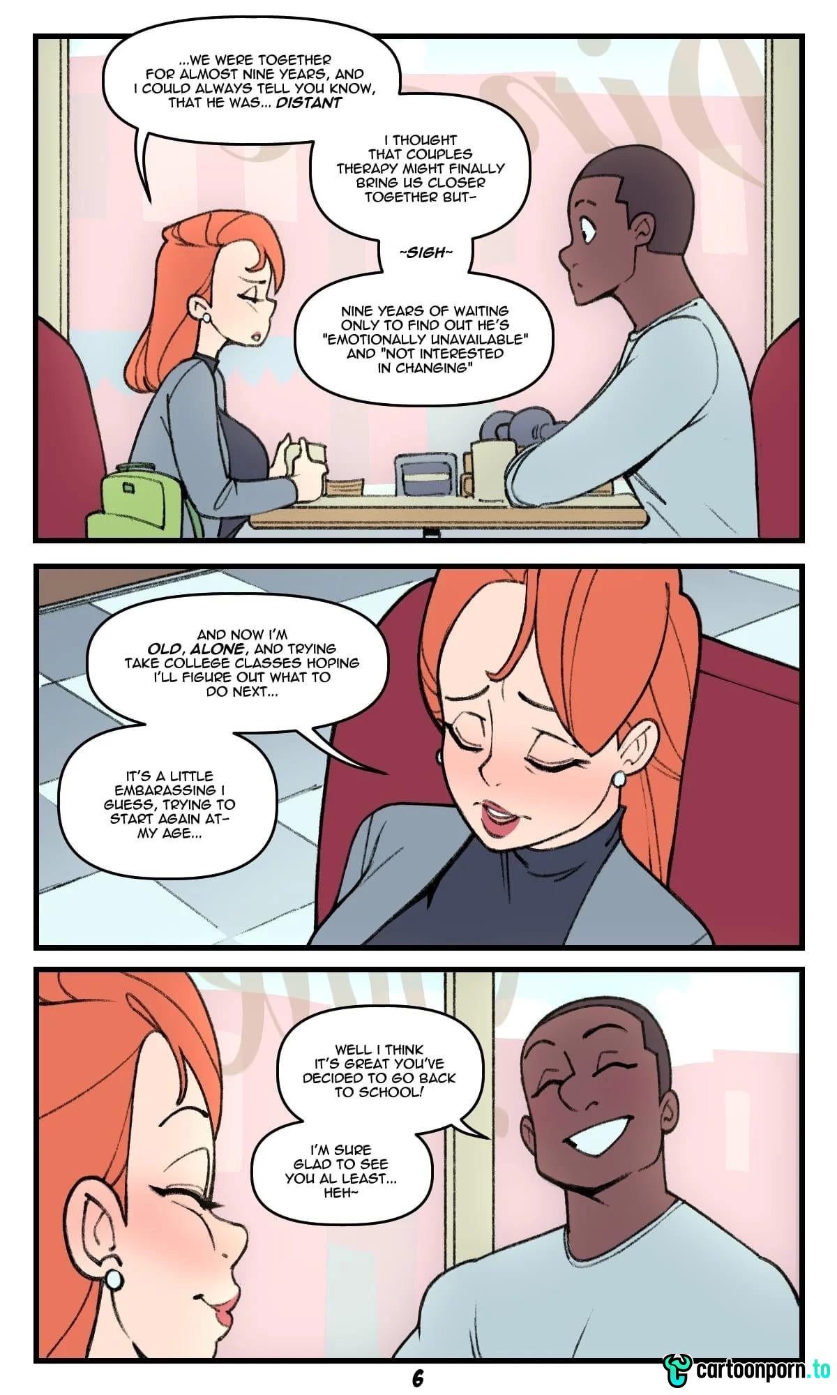 MILF Sitter Free Cartoon Porn Comic7