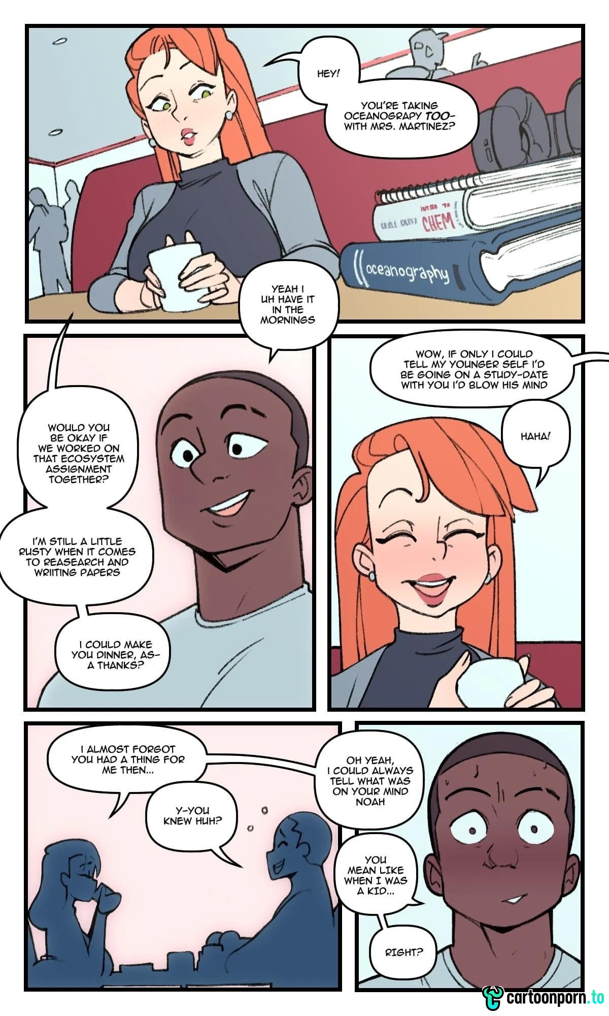 MILF Sitter Free Cartoon Porn Comic8