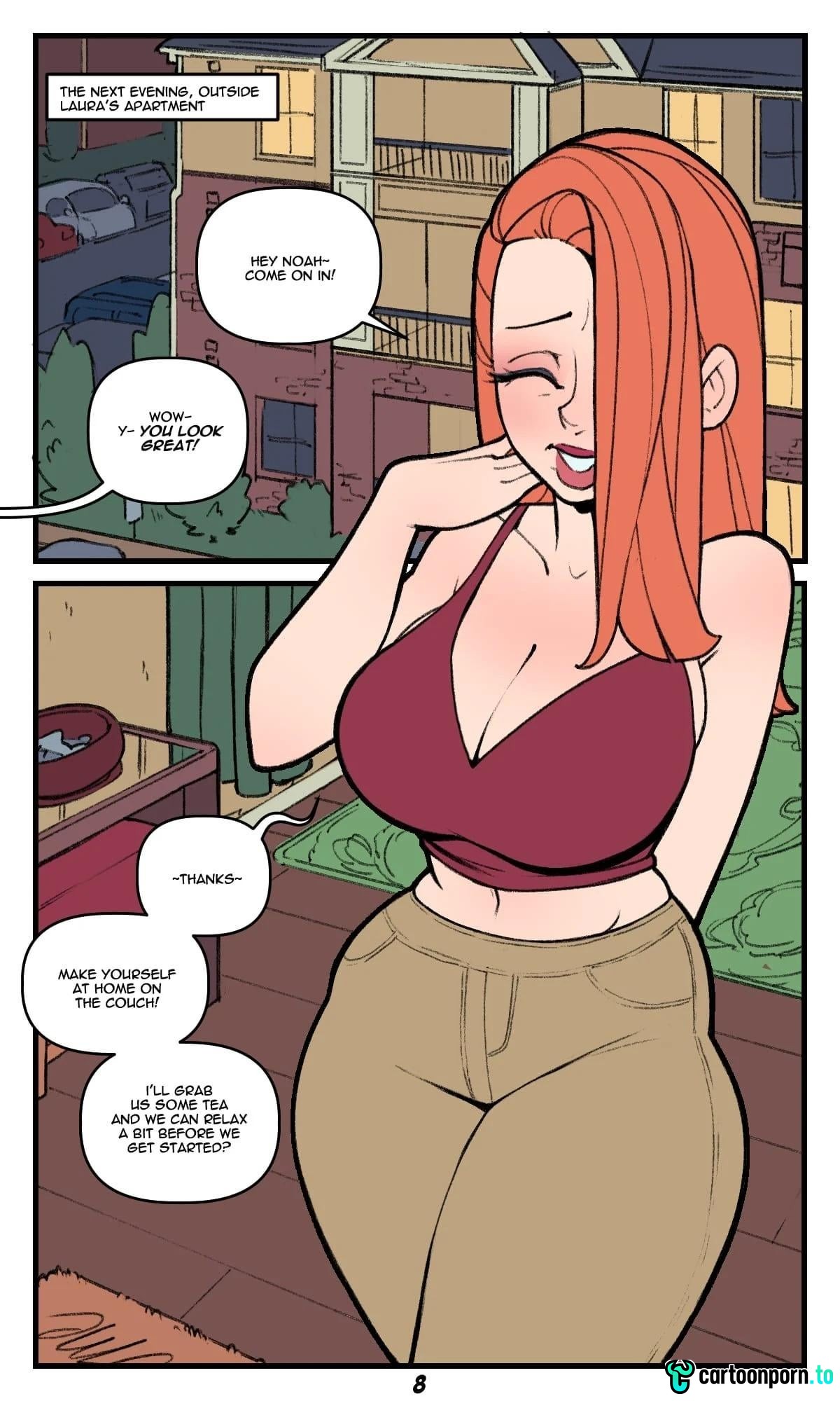 MILF Sitter Free Cartoon Porn Comic9