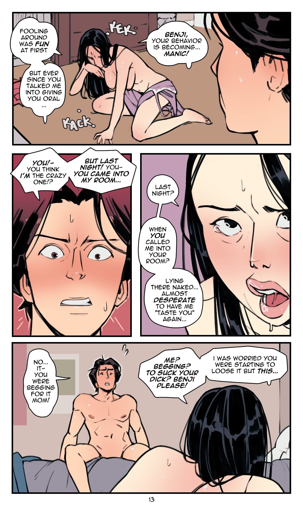 My Manic Mother NotEnoughMilk My Manic Mother 1 mom porn comic12