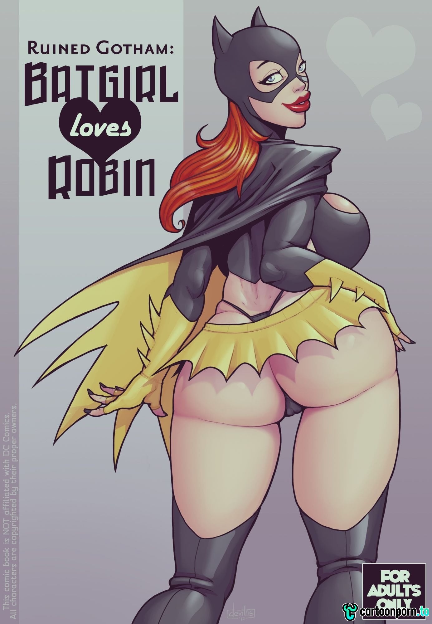 Ruined Gotham – Batgirl Loves Robin (Batman) [DevilHS] – Free Cartoon Porn Comics