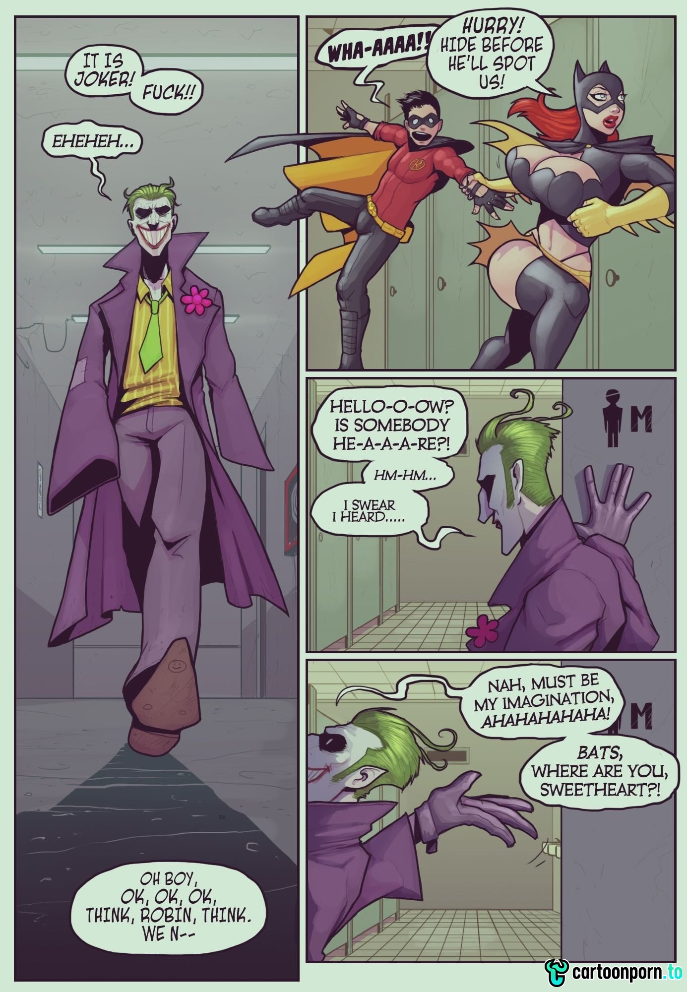 Ruined Gotham – Batgirl Loves Robin Batman DevilHS Free Cartoon Porn Comics4
