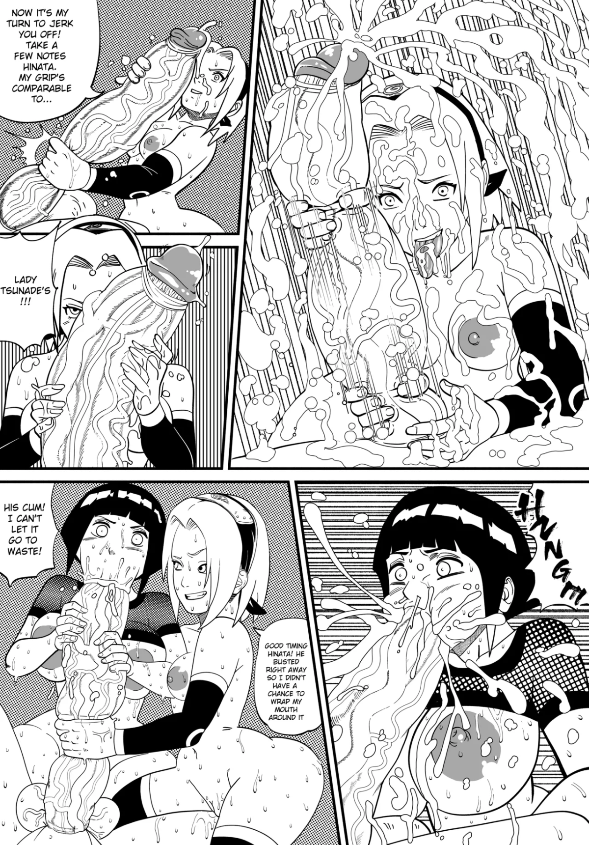 Sakura And Hinata Vs Naruto naruto comic porn2
