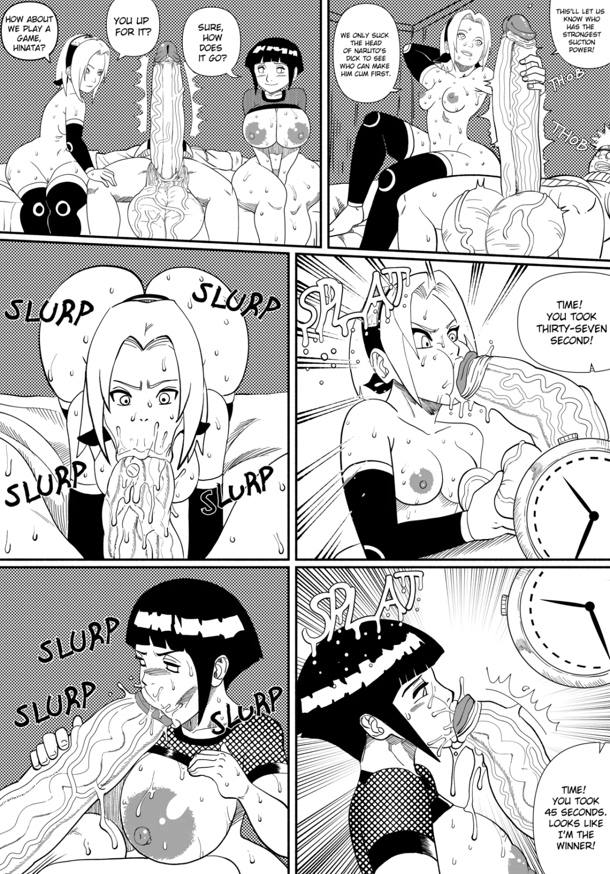 Sakura And Hinata Vs Naruto naruto comic porn4
