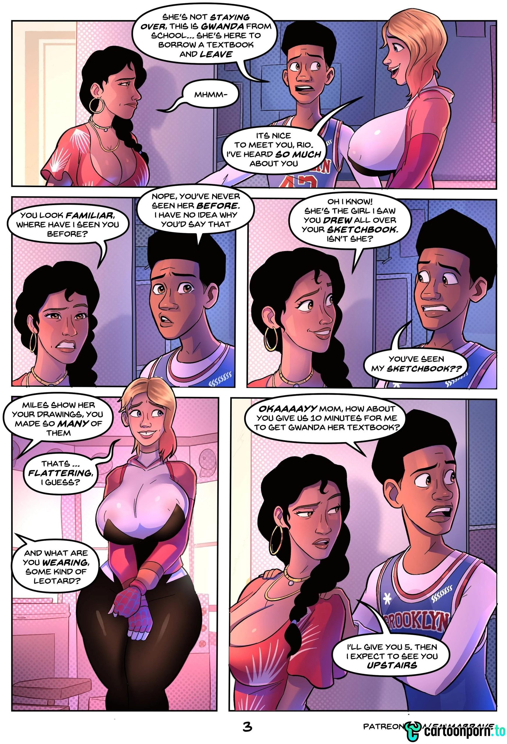 Spiderverse 18 Spider Man EmmaBrave Free porn comic4 scaled
