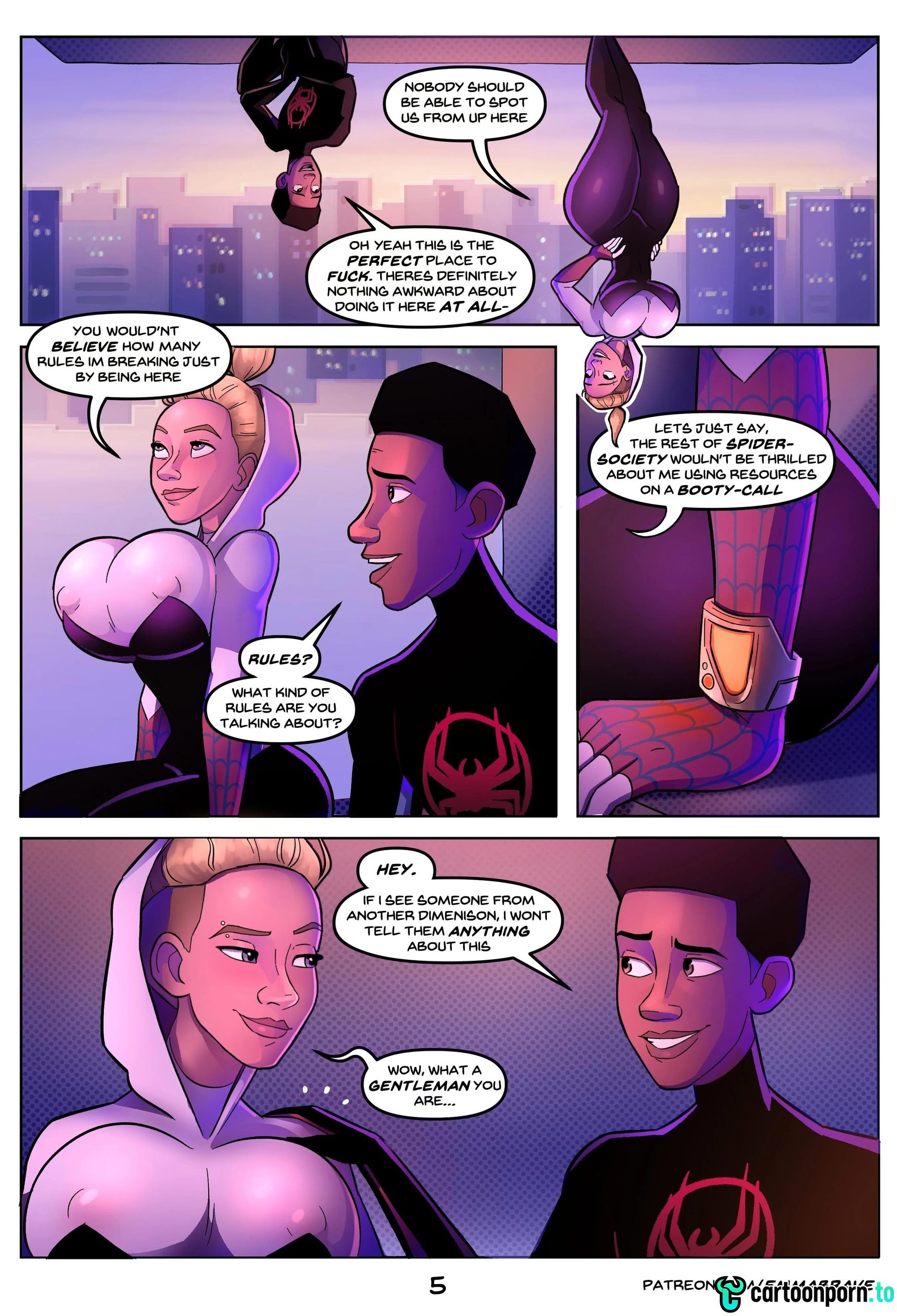 Spiderverse 18 Spider Man EmmaBrave Free porn comic6 scaled