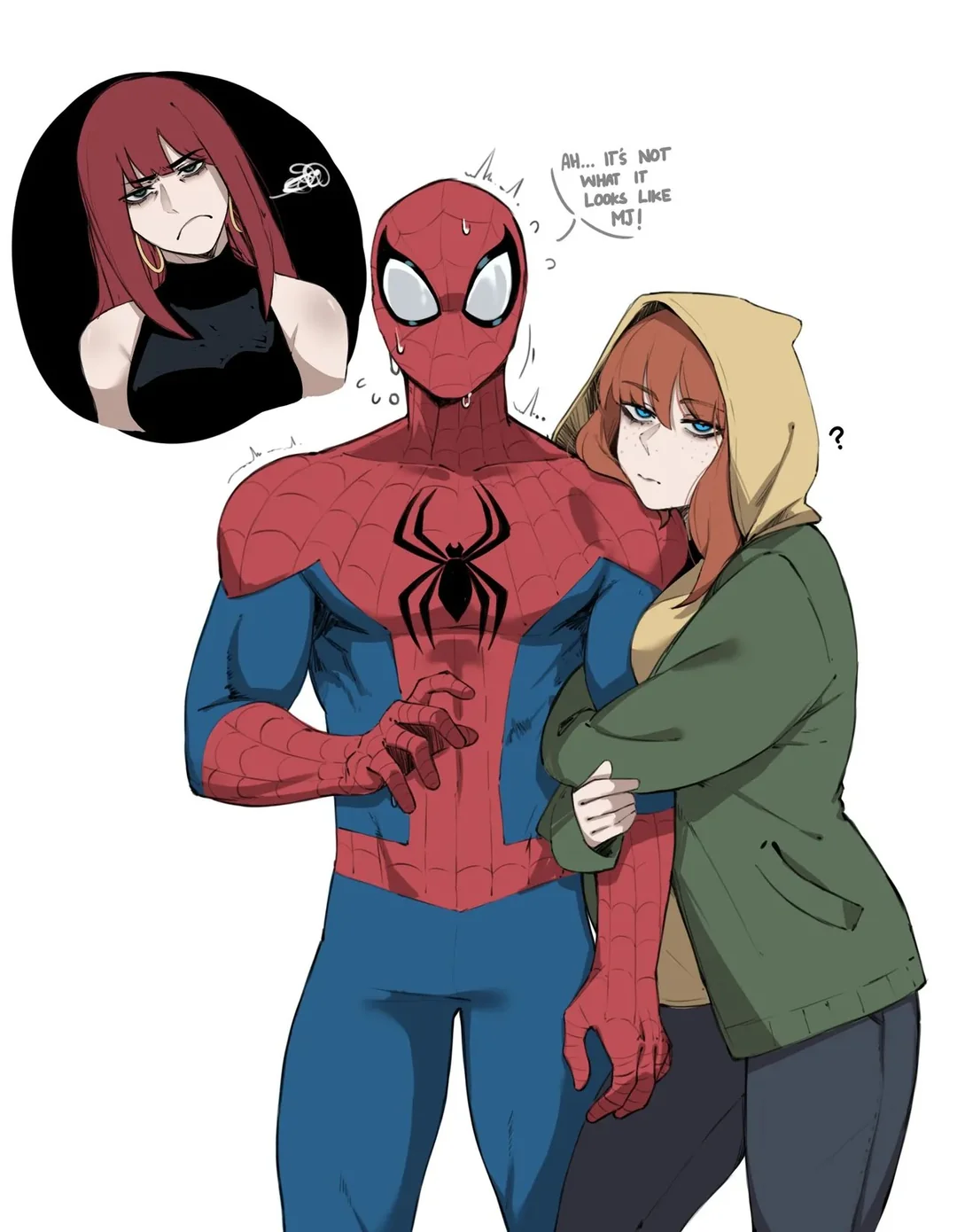 Spidey in Trouble porn comic
