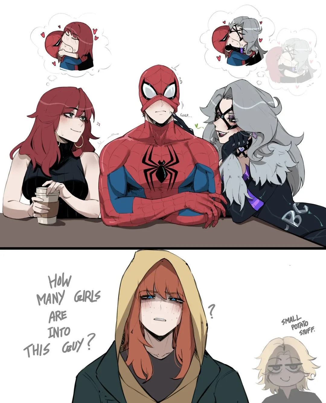 Spidey in Trouble porn comic3