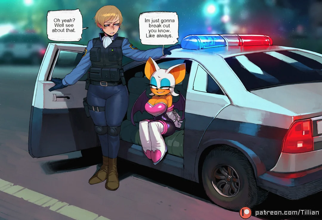 Topaz x Rouge the Bat Sonic2