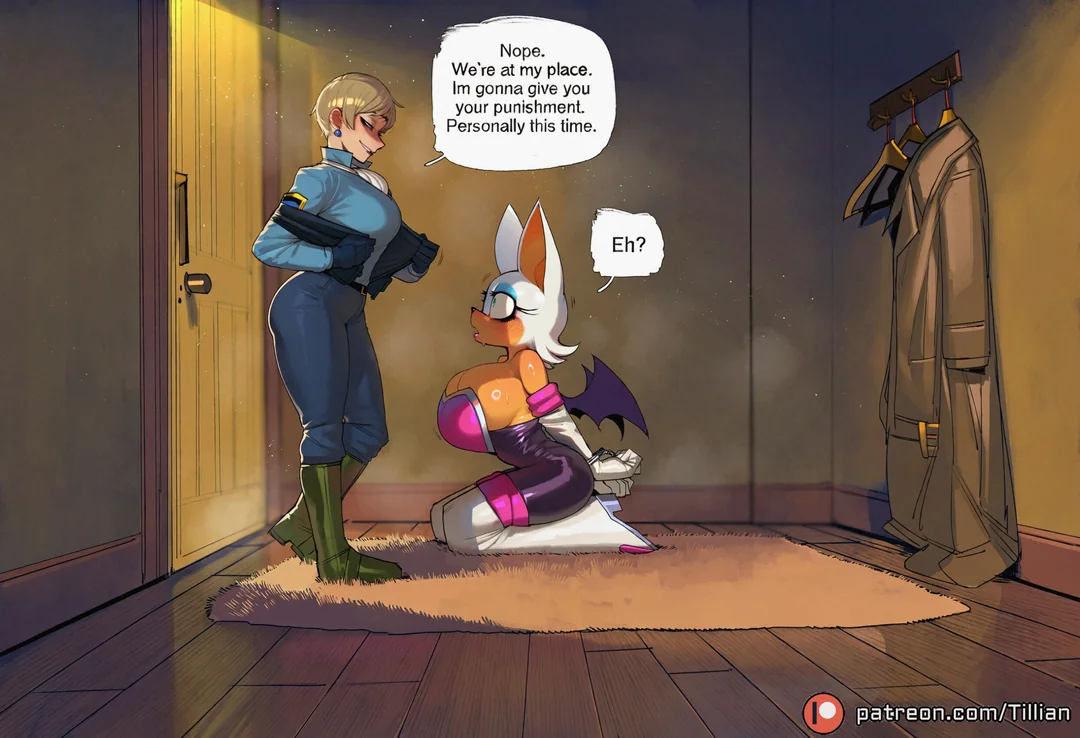 Topaz x Rouge the Bat Sonic4