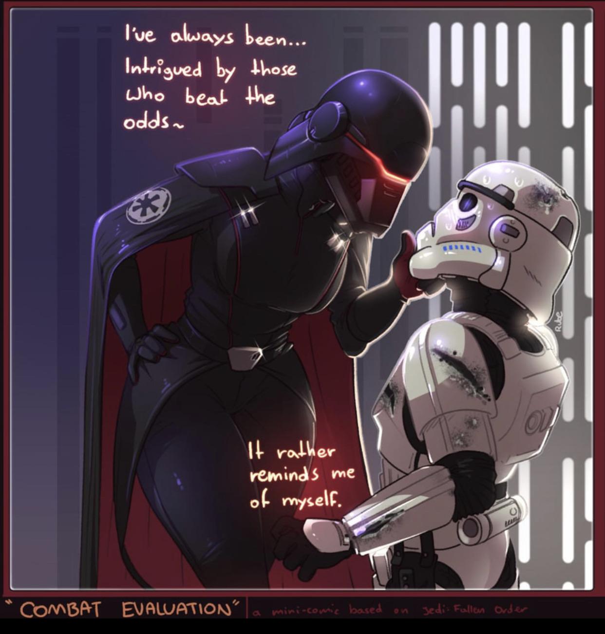 Trilla and her Stormtrooper Boytoy (justrube) [Star Wars]