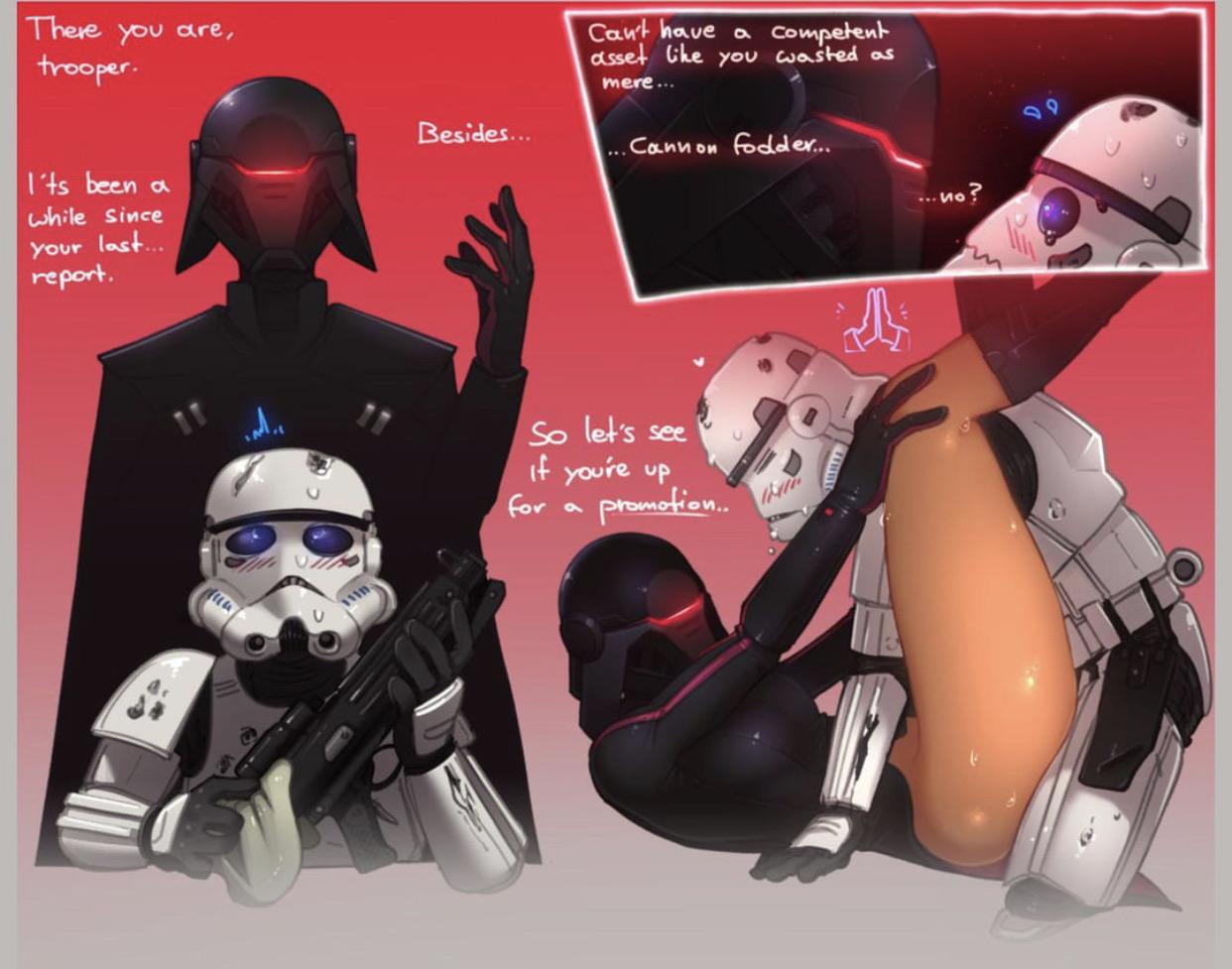 Trilla and her Stormtrooper Boytoy justrube Star Wars5