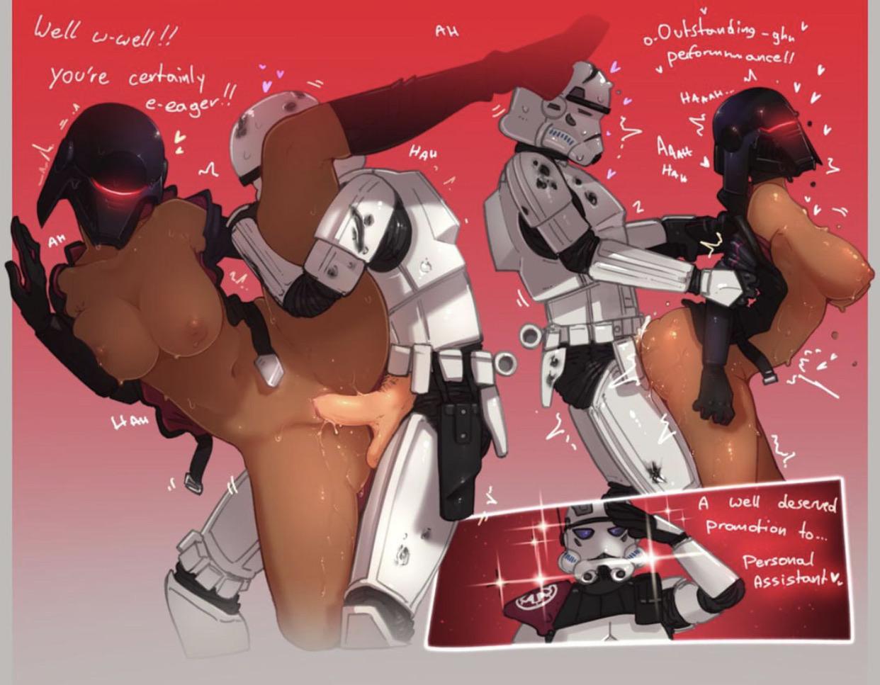 Trilla and her Stormtrooper Boytoy justrube Star Wars6