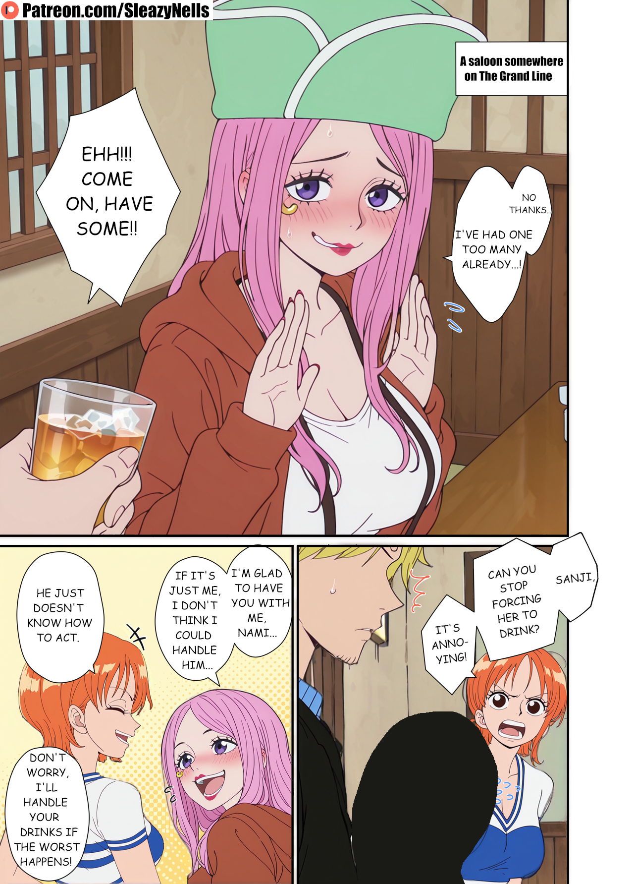 Bonney Meets The Straw Hats One Piece2
