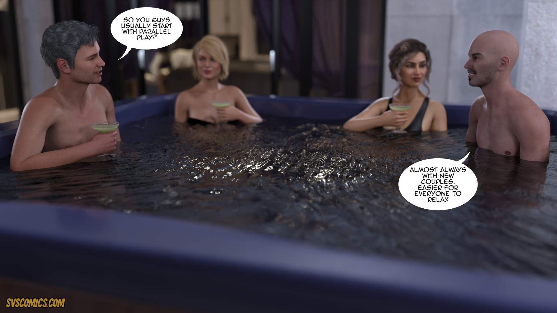 Family Kinks Chapter 1 Swinging Fun 3D Porn Comic9
