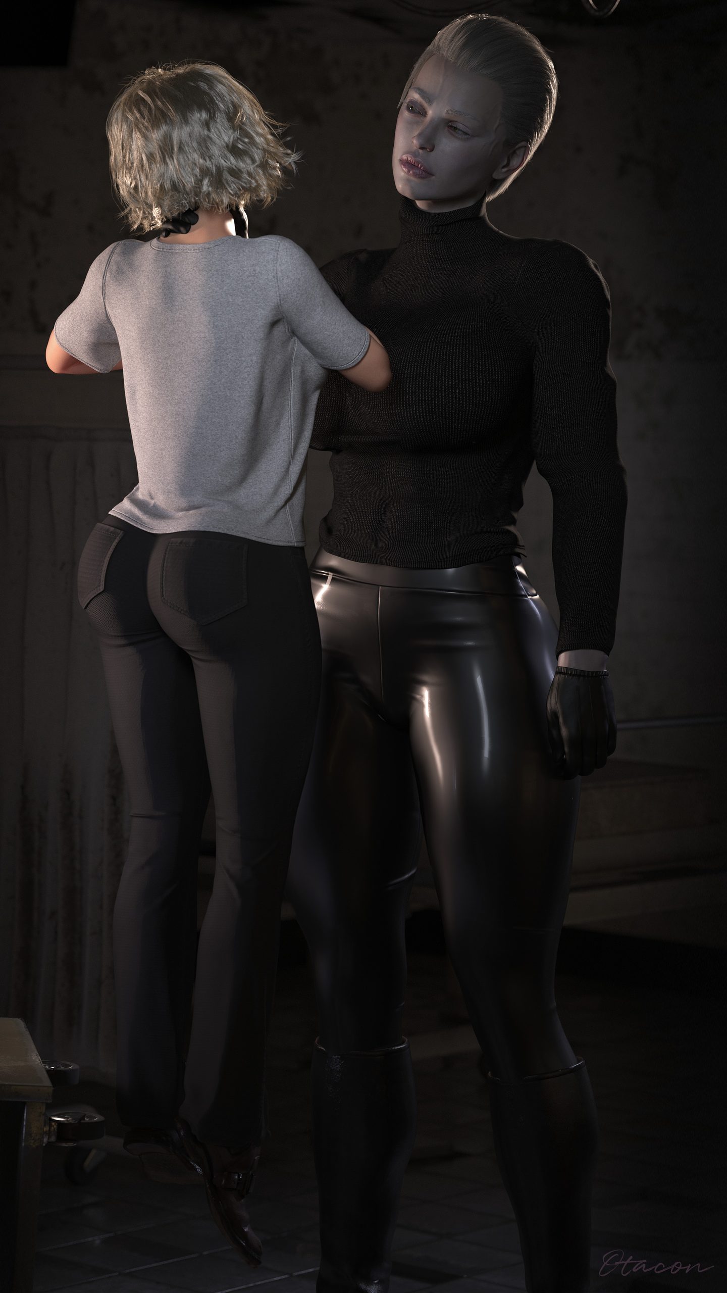 Fucking Grace Resident Evil 3D Futanari Porn Comic3 scaled