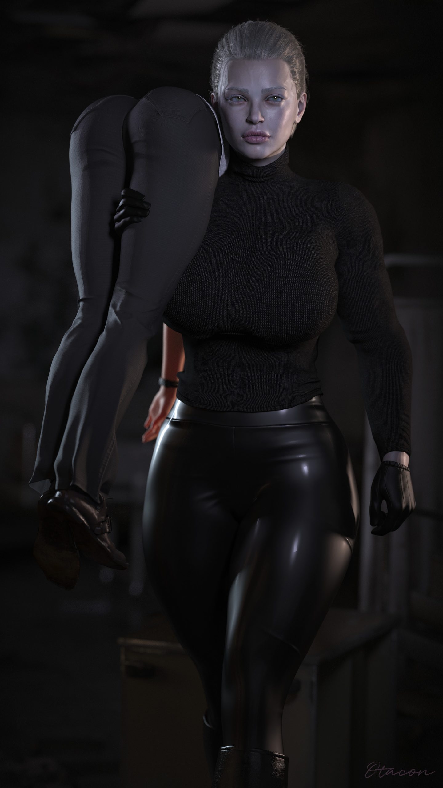 Fucking Grace Resident Evil 3D Futanari Porn Comic4 scaled