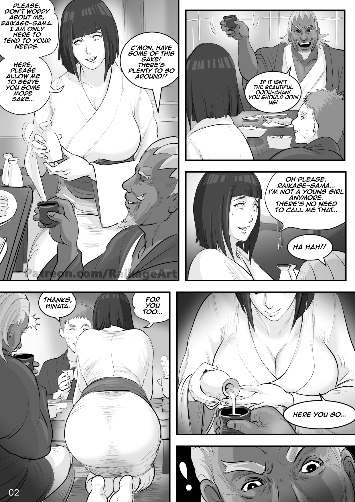 Hinata Gets Fucked Hard by Raikage Naruto Netorare Cheating Porn Comic3