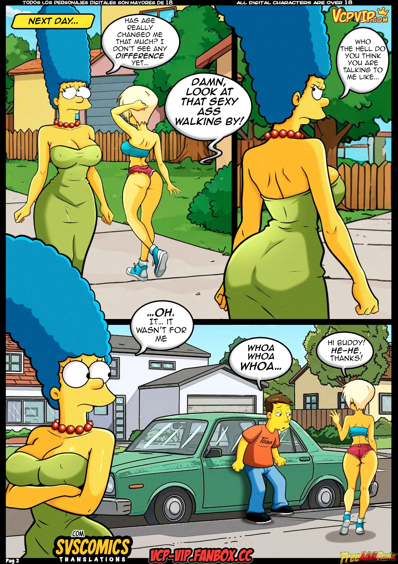 Horny Mom Marge The Simpsons Porn Comic3