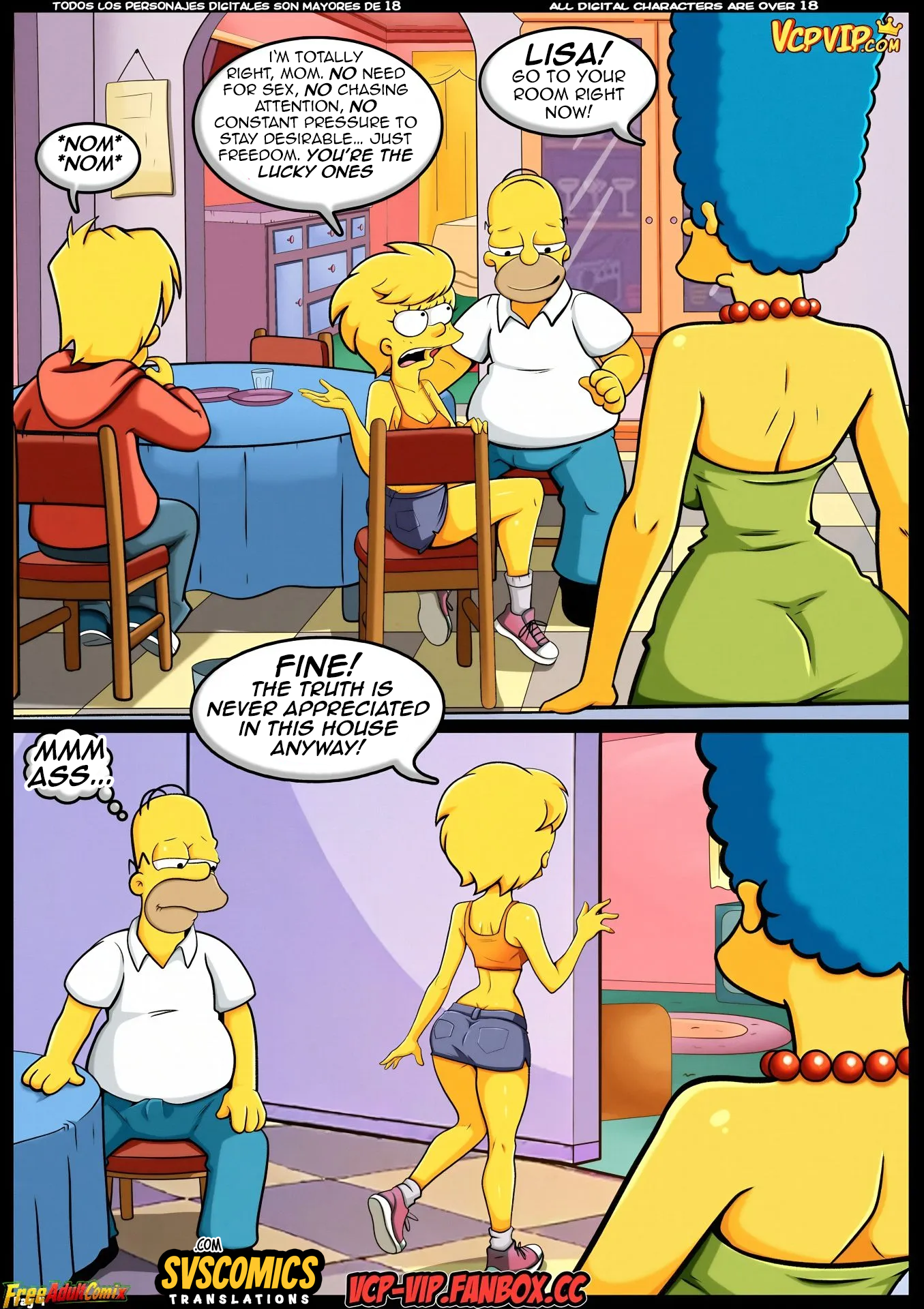 Horny Mom Marge The Simpsons Porn Comic5