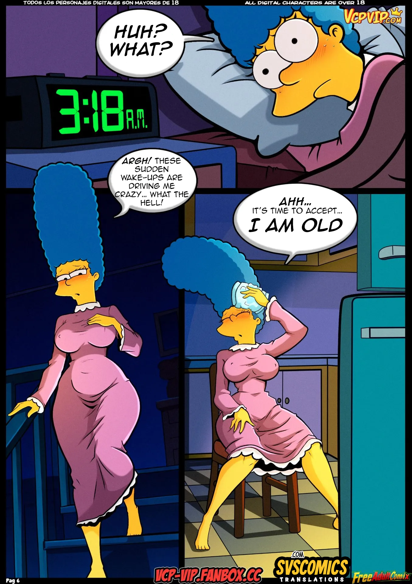 Horny Mom Marge The Simpsons Porn Comic7