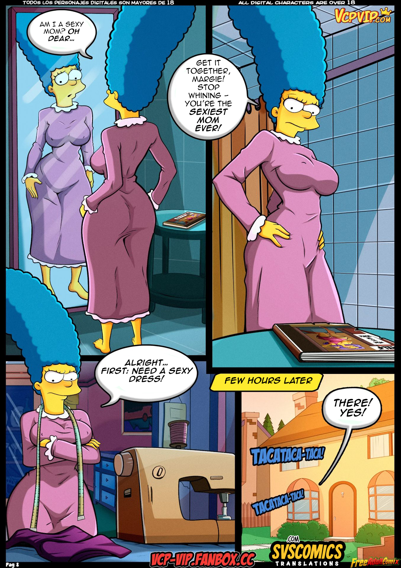 Horny Mom Marge The Simpsons Porn Comic9