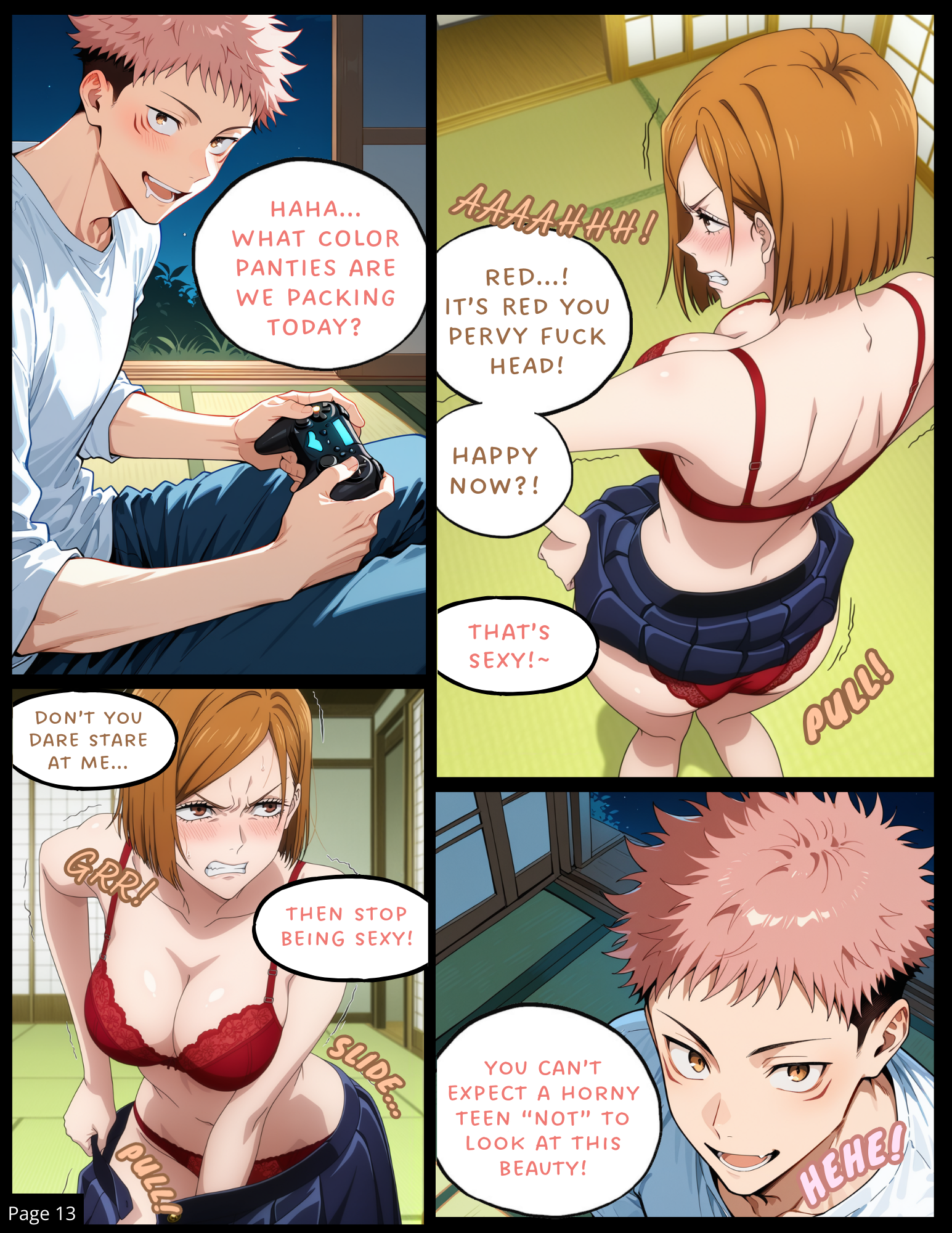 Jujutsu Sluts Part 2 3 💜4