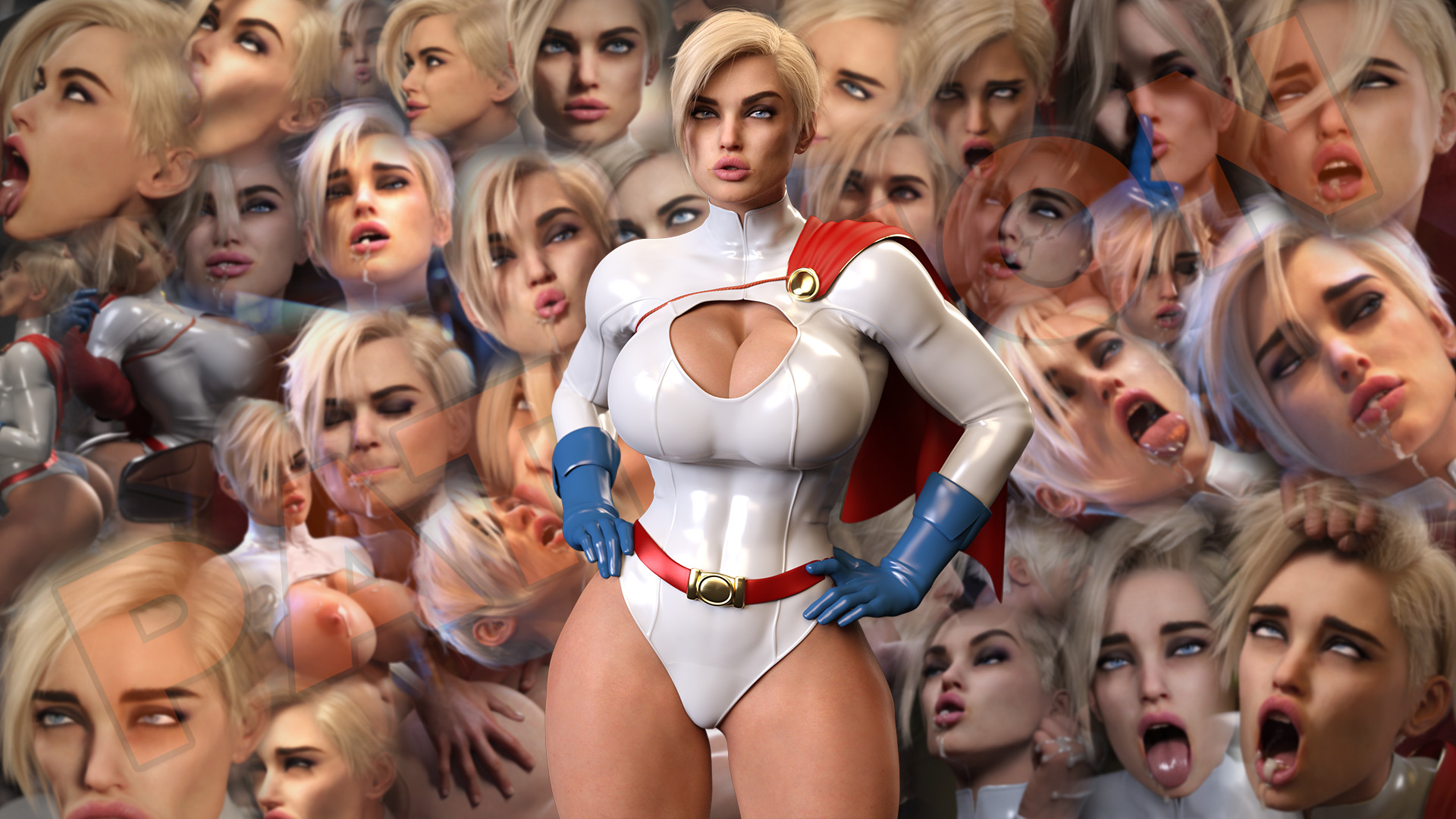 Power Girl Power Patrol – 3D Porn Comic