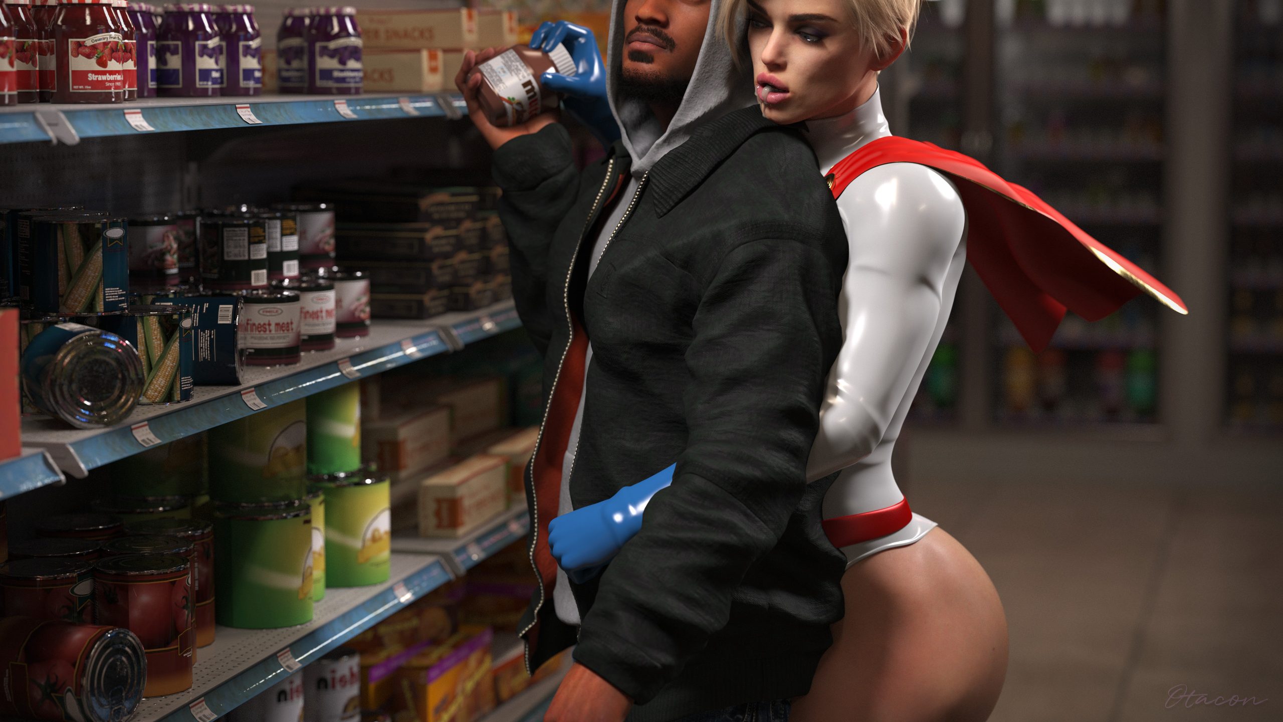 Power Girl Power Patrol 3D Porn Comic5 scaled