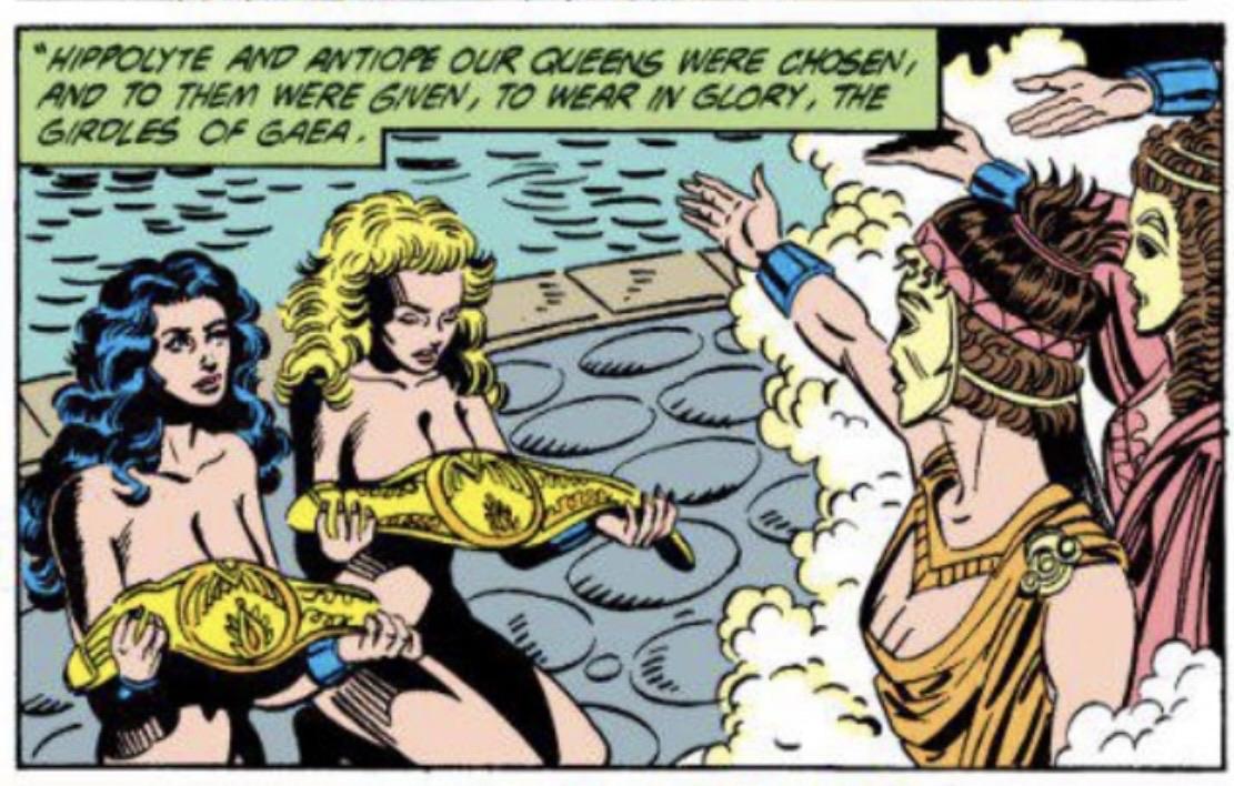 Wonder woman nude in public performing for delegates of united nations wonder woman1990 issue 382