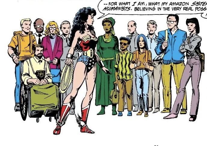 Wonder woman nude in public performing for delegates of united nations wonder woman1990 issue 386