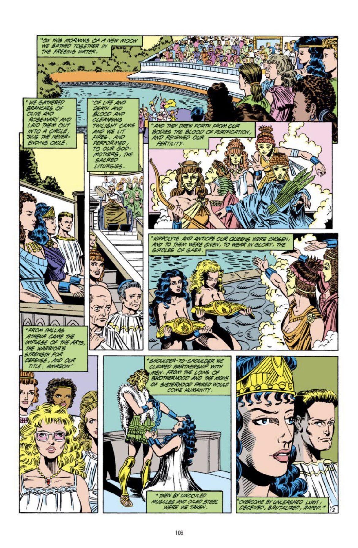 Wonder woman nude in public performing for delegates of united nations wonder woman1990 issue 388